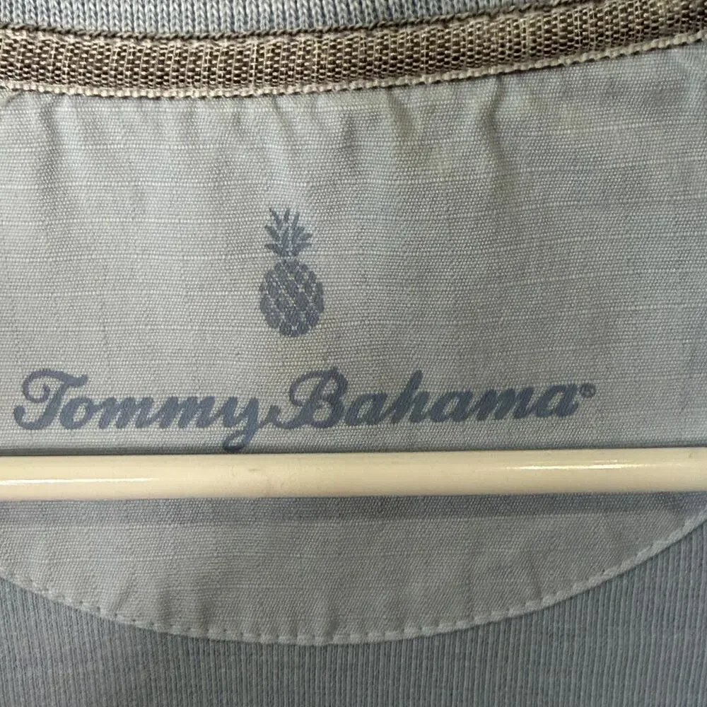 Tommy Bahama Light Blue Dress M - Picture 6 of 8